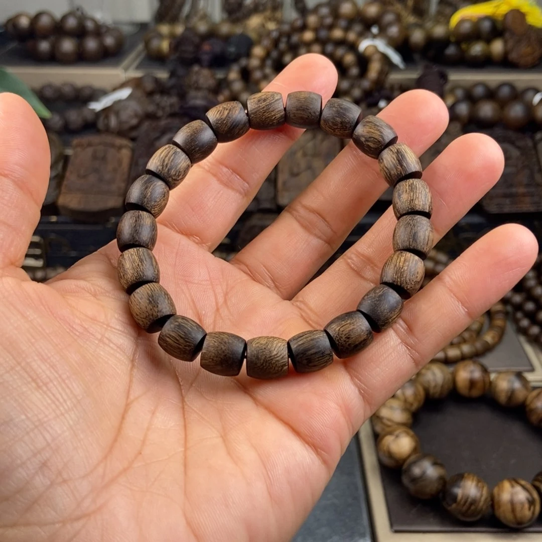 手串沉香小*臭越南芽庄白留疤