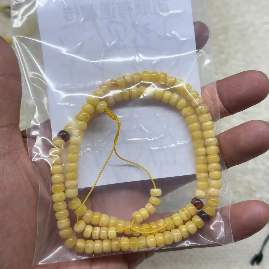 抖***贝未镶嵌琥珀裸石藏区回流蜜蜡宝贝07