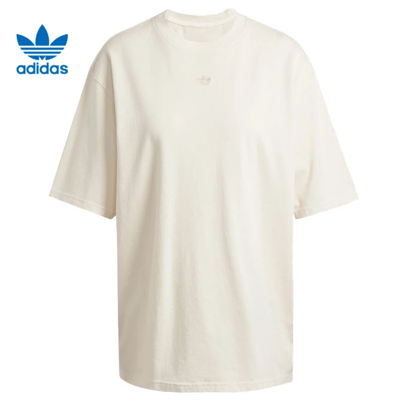 【滔搏联动】阿迪达斯夏季透气女子GRAPHICTEE针织短T恤JD0039