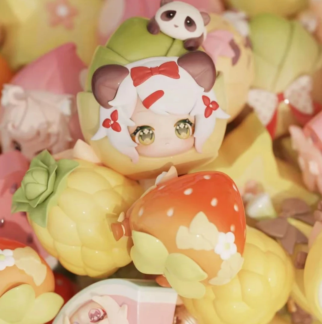 猫妮崽崽 知食分子可爱女孩潮玩公仔萌粒可做钥匙扣