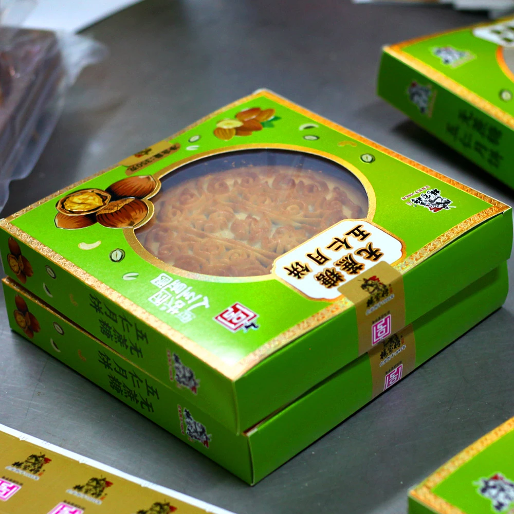 河南杨家将无蔗糖五仁月饼中秋送礼350克大月饼礼盒酥软糖高可以