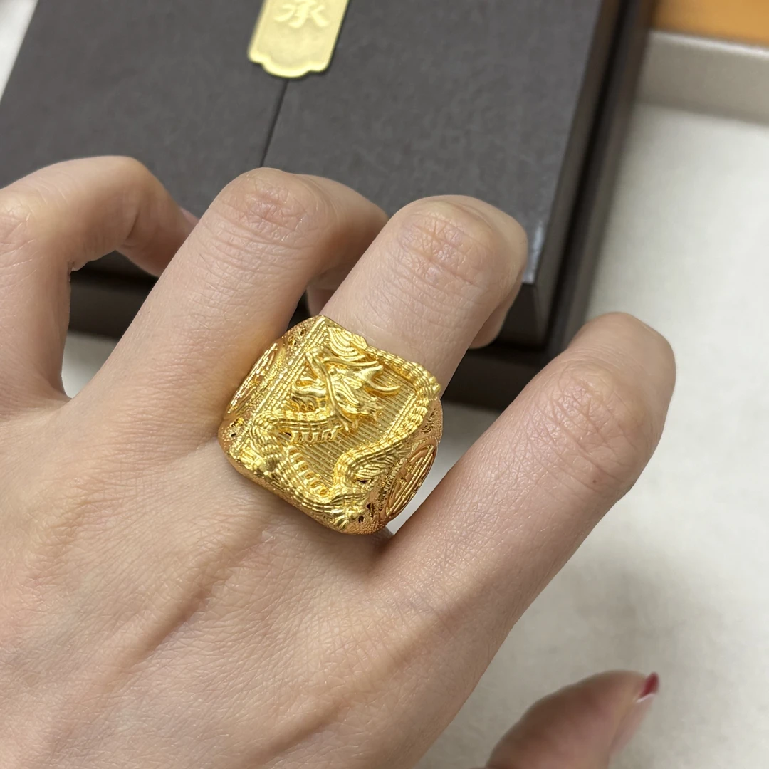 龙戒指D05【收藏级别】经典百搭