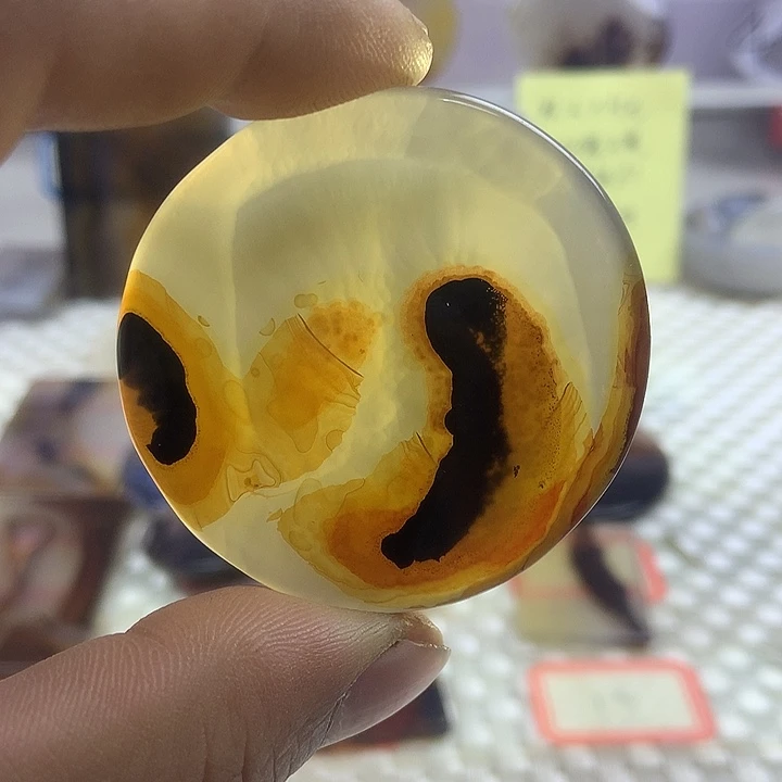 玛瑙/玉髓合金颈饰