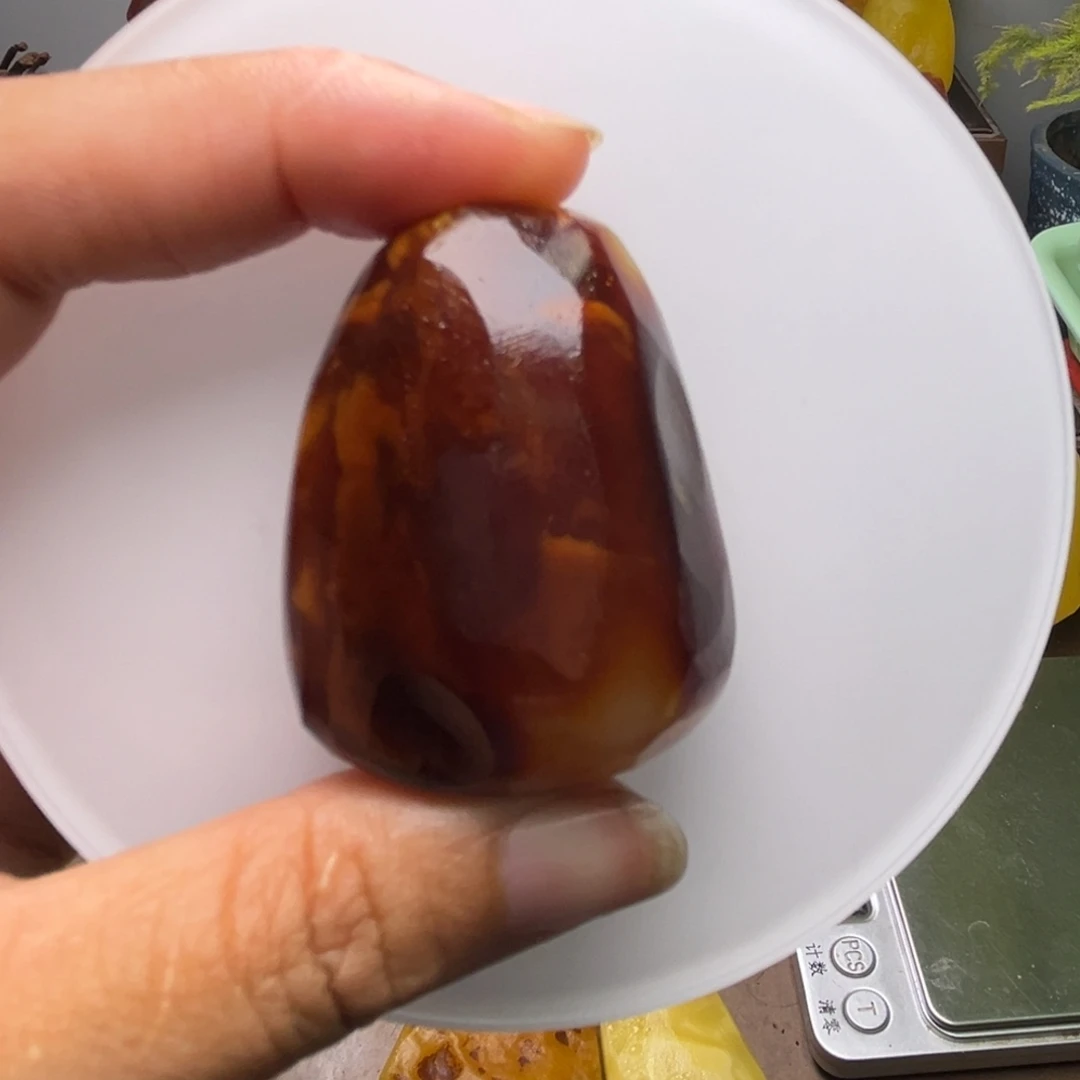 定制琥珀未镶嵌琥珀蜜蜡原石定制有瑕