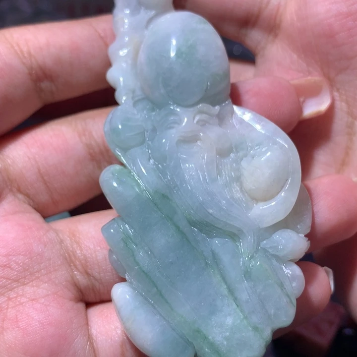 翡翠未镶嵌颈饰保真天然a货翡翠