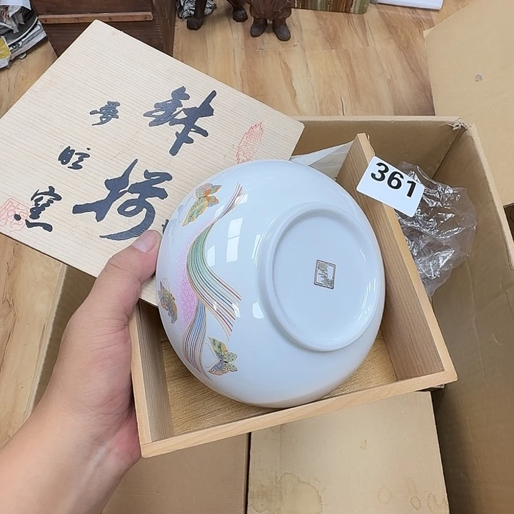 瓷片工艺品摆件瓷器摆件正能量