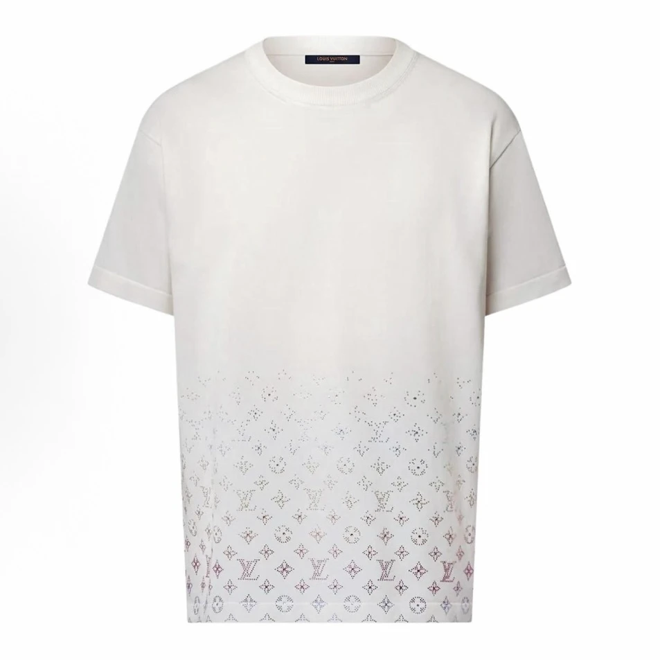 未使用 LouisVuitton/路易威登 彩钻满天星短袖S/M/L/XXL码md1731