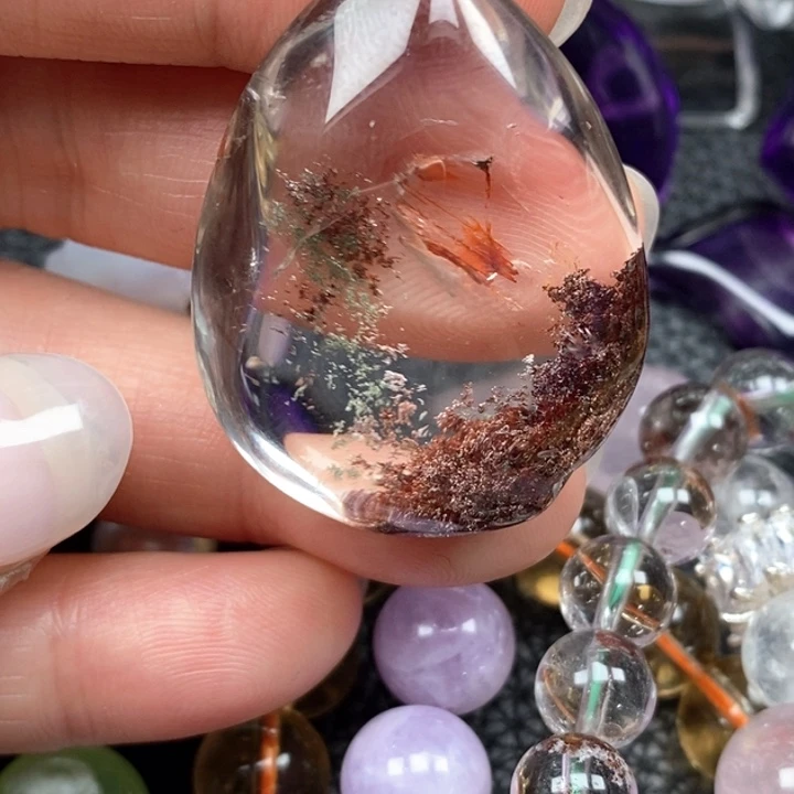 未镶嵌颈饰水晶周****）水晶