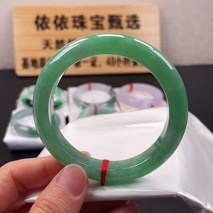 翡翠未镶嵌手镯手镯58