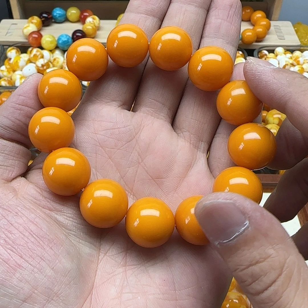 ༺***༻无非金属老蜜色素串搭配一条