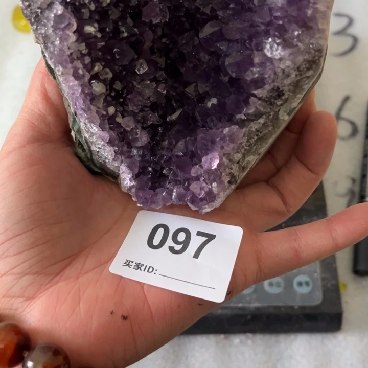 烟晶手链未镶嵌我*