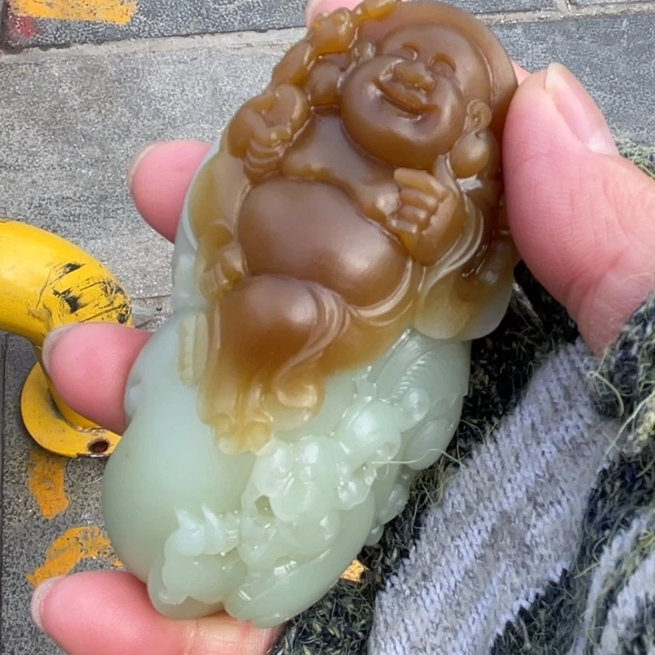 和田玉把件未镶嵌