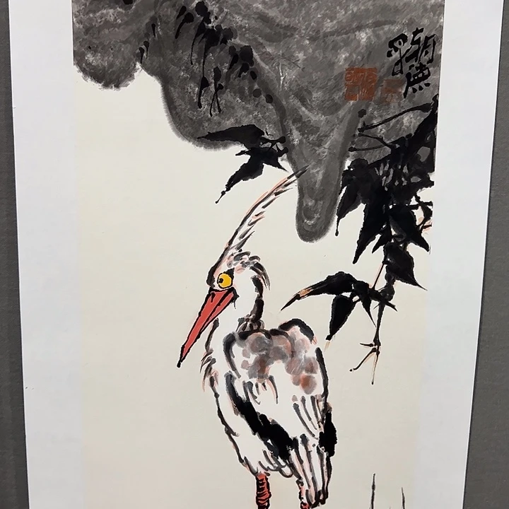 国画梁朝德老师花鸟画作品