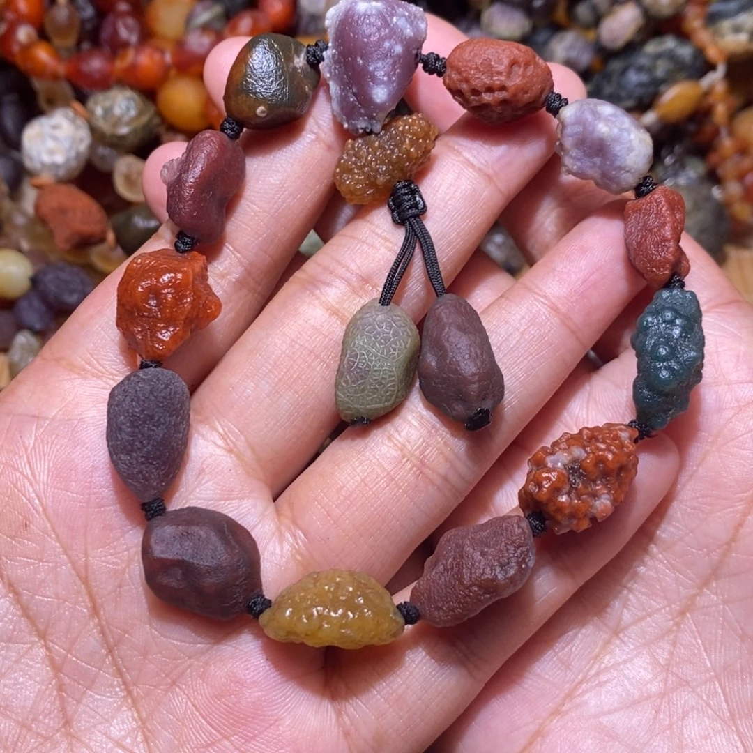 刀***面阿拉善天然戈壁石