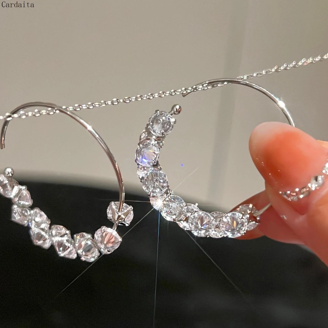 气质时尚简约个性设计精致冷淡风耳饰耳钉2025新款爆款首饰女款轻