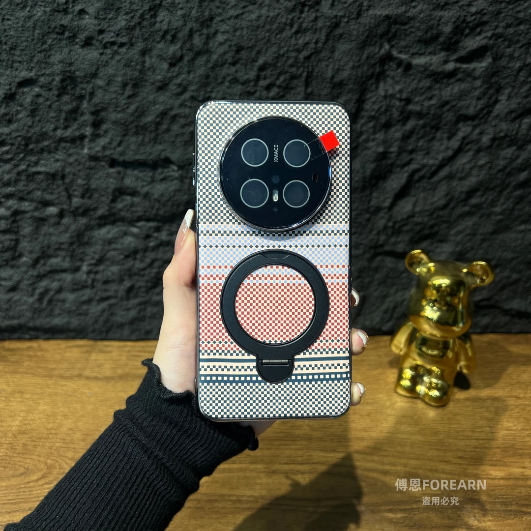 适用于华为Mate70Pro手机壳镜头全包支架磁吸新款mate70保护套