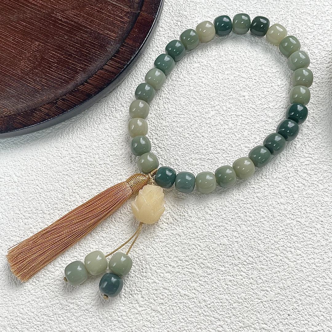 小青提手持菩提根手串    S-C288105