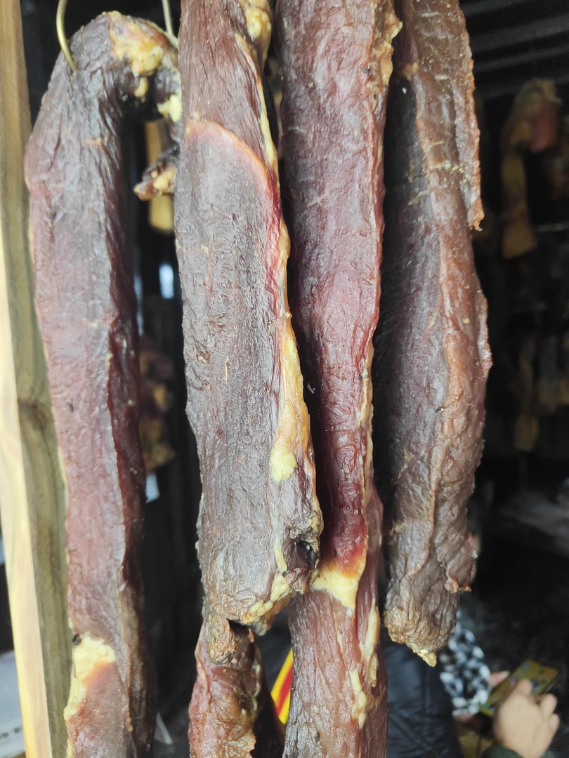 云南，农家腊牛肉