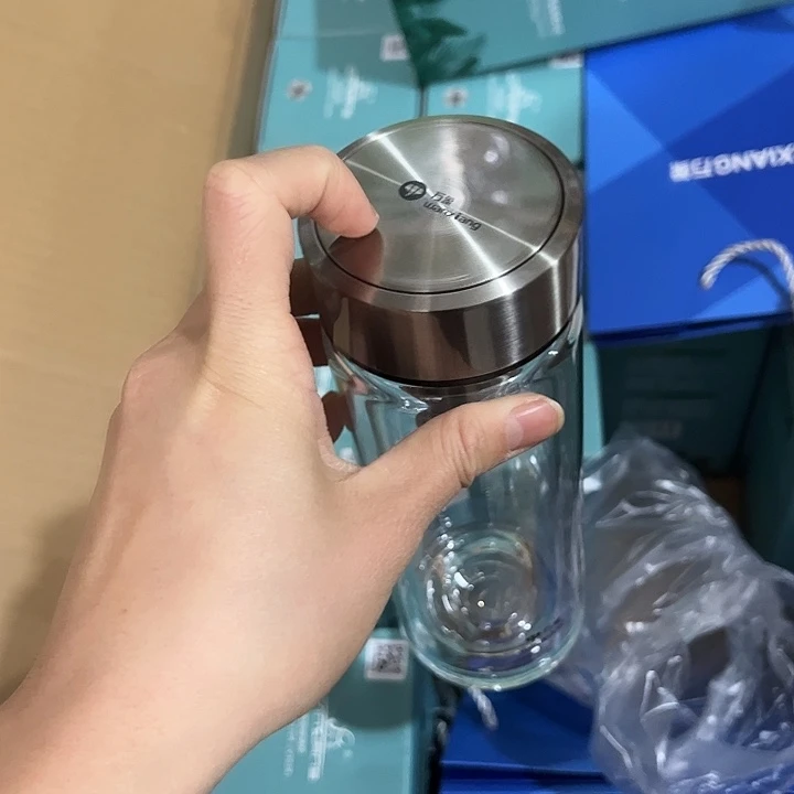 万象V303玻璃杯玻璃杯玻璃杯加杯套