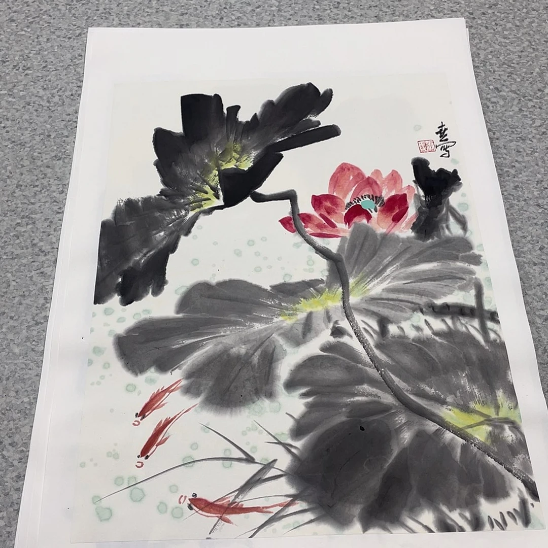 国画1.4平尺国画作品