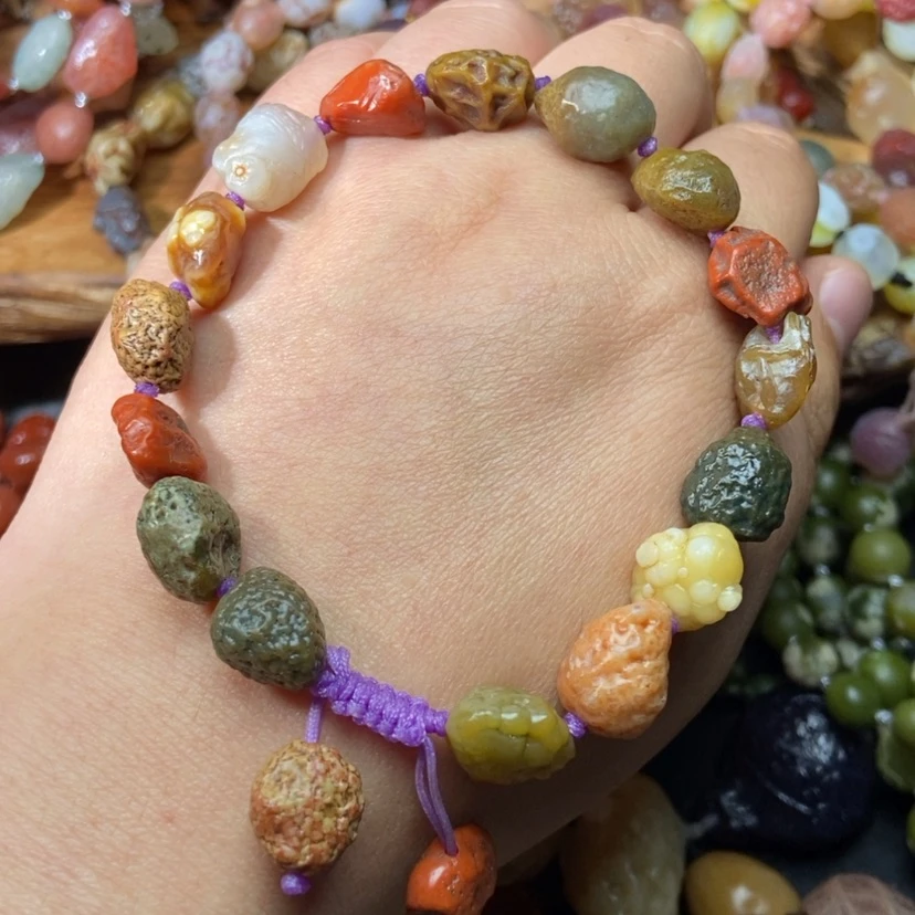 【闪购商品】玛瑙/玉髓颈饰未镶嵌阿*恒