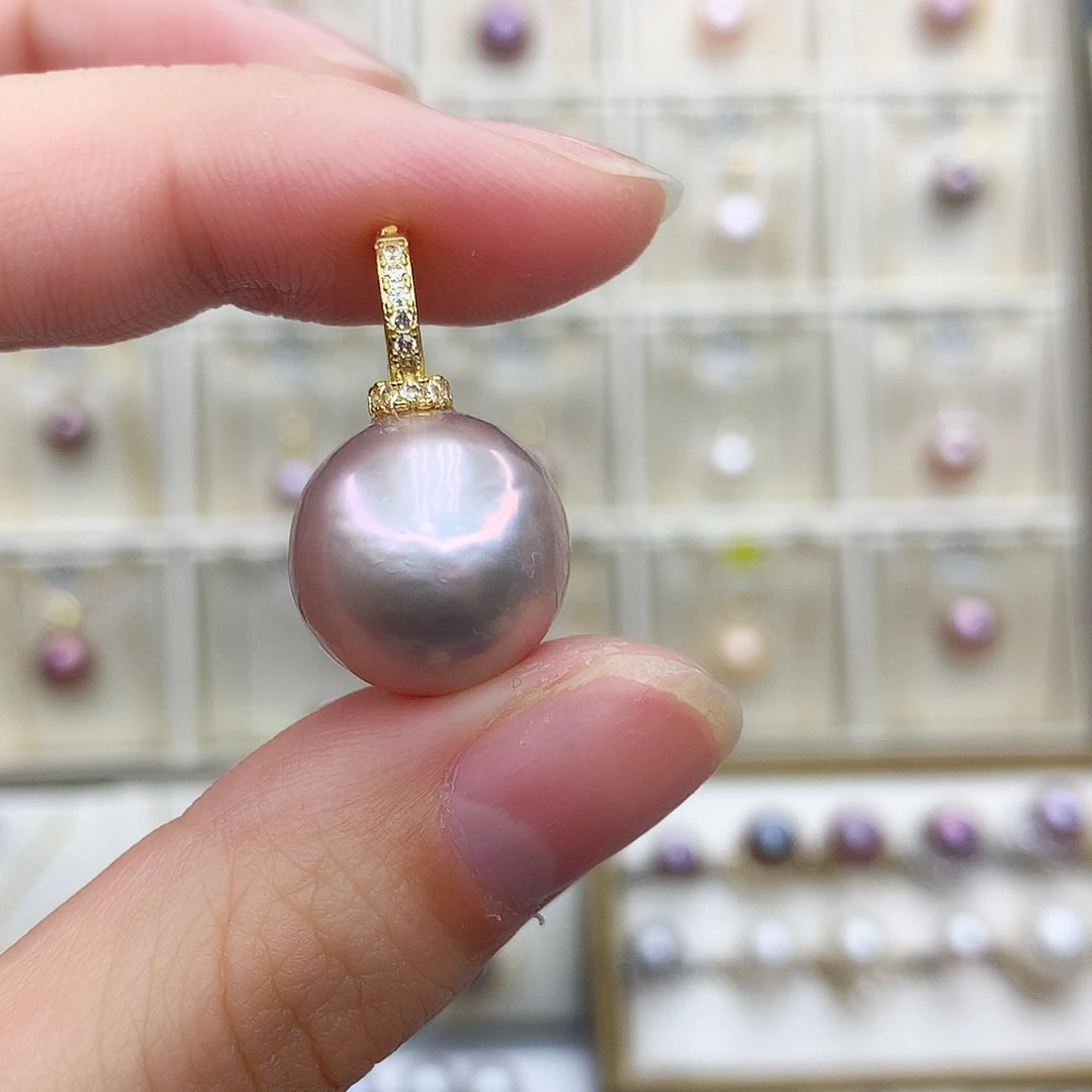 淡水珍珠颈饰合金