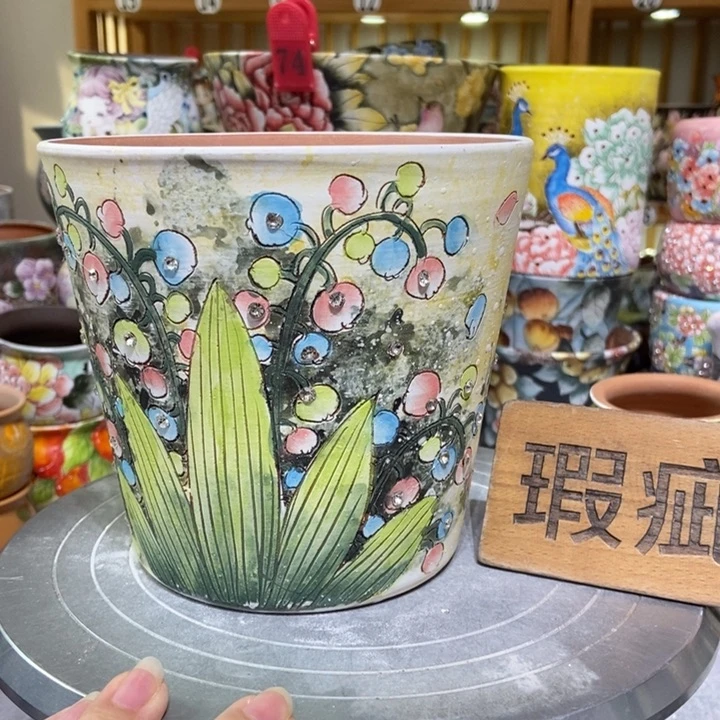 景德镇艺术手绘作品