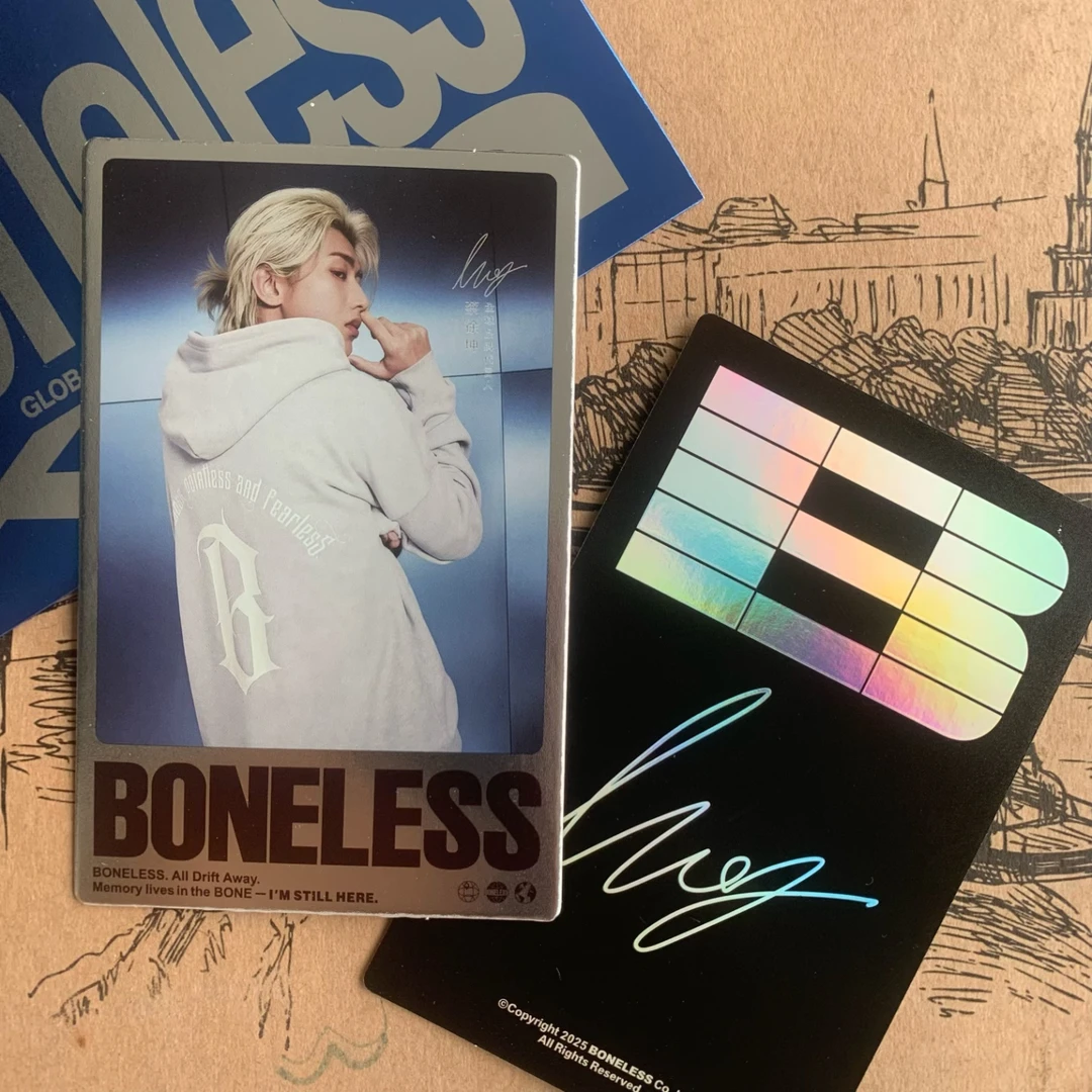 蔡徐坤 ikun小卡【正版现货】bonelesskun代言卡 坤坤小卡