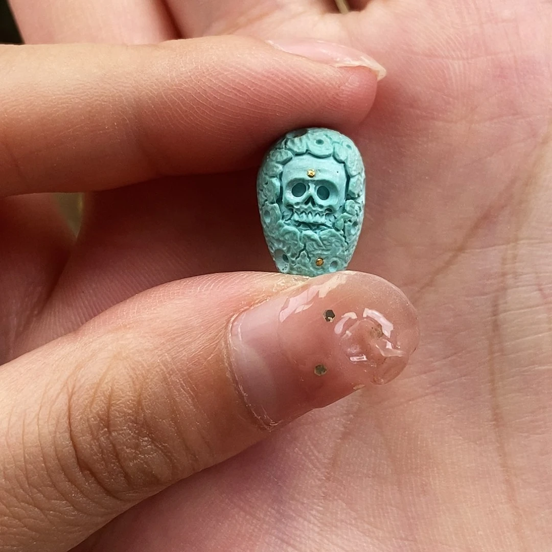 未镶嵌绿松石珠宝奇石