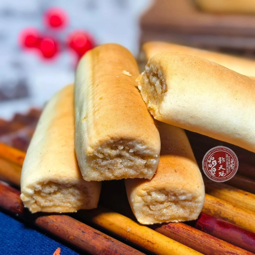 郭天赐七夕薄荷巧食温州特产麻巧传统手工糕点乞巧舌饼下午茶零食