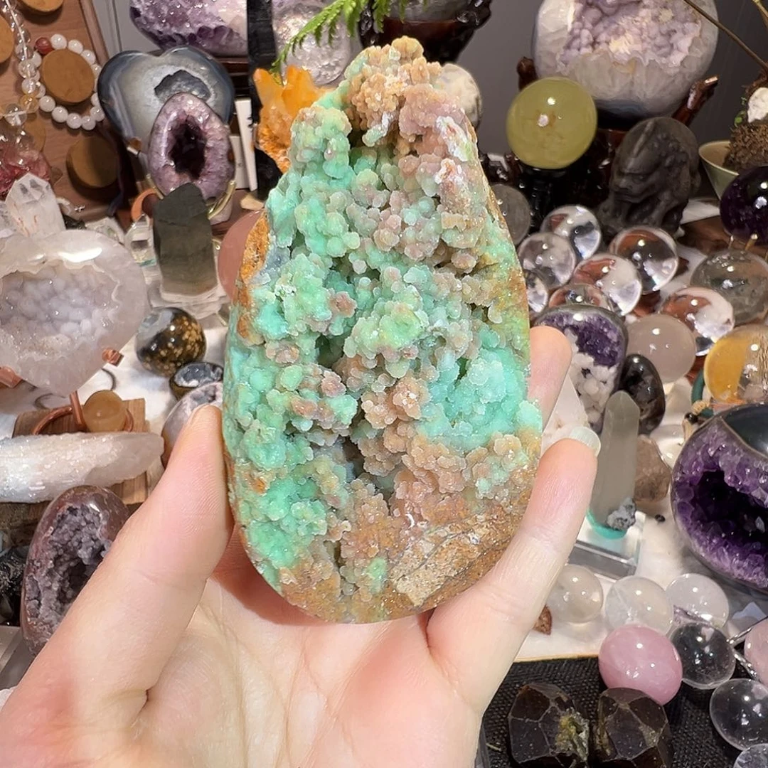 水晶未镶嵌珠宝半成品