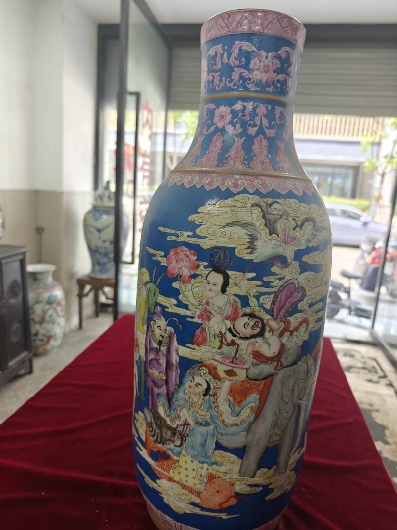 八仙直口花瓶手工大号