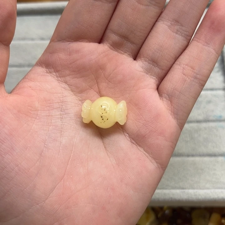 未镶嵌蜜蜡裸石天然琥珀蜜蜡配件