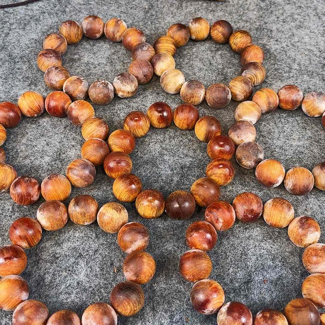 柏木（崖柏）粗磨一档2.0沉水透光闻香珠