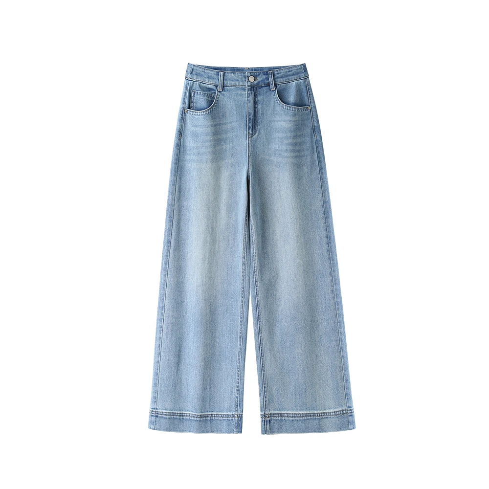 【爆款推荐】25年夏九分直筒裤252026显瘦高腰时尚百搭气质牛仔