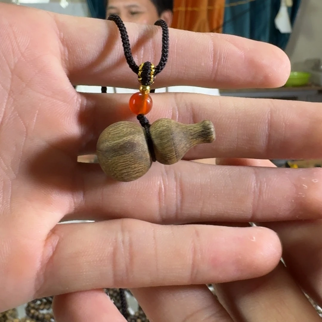 奇楠沉香挂件葫芦挂件2.6g