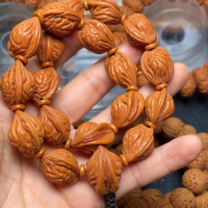 桃核手串龙纹桃核18