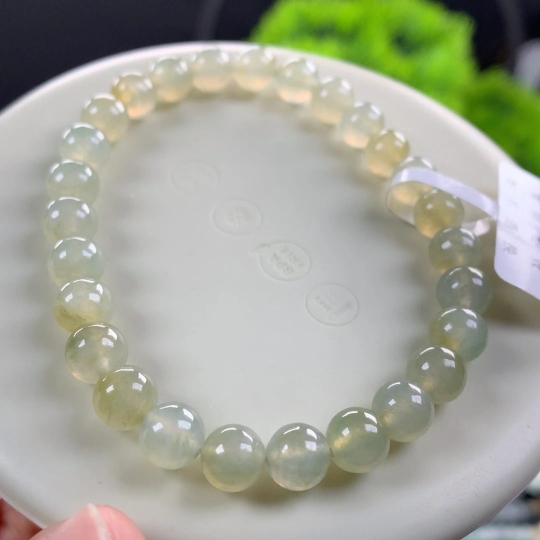 翡翠未镶嵌手链卡7