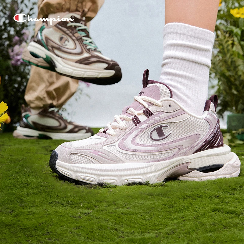 【引力波】Champion情侣透气经典户外跑步轻便夏季复古跑鞋25SSR01