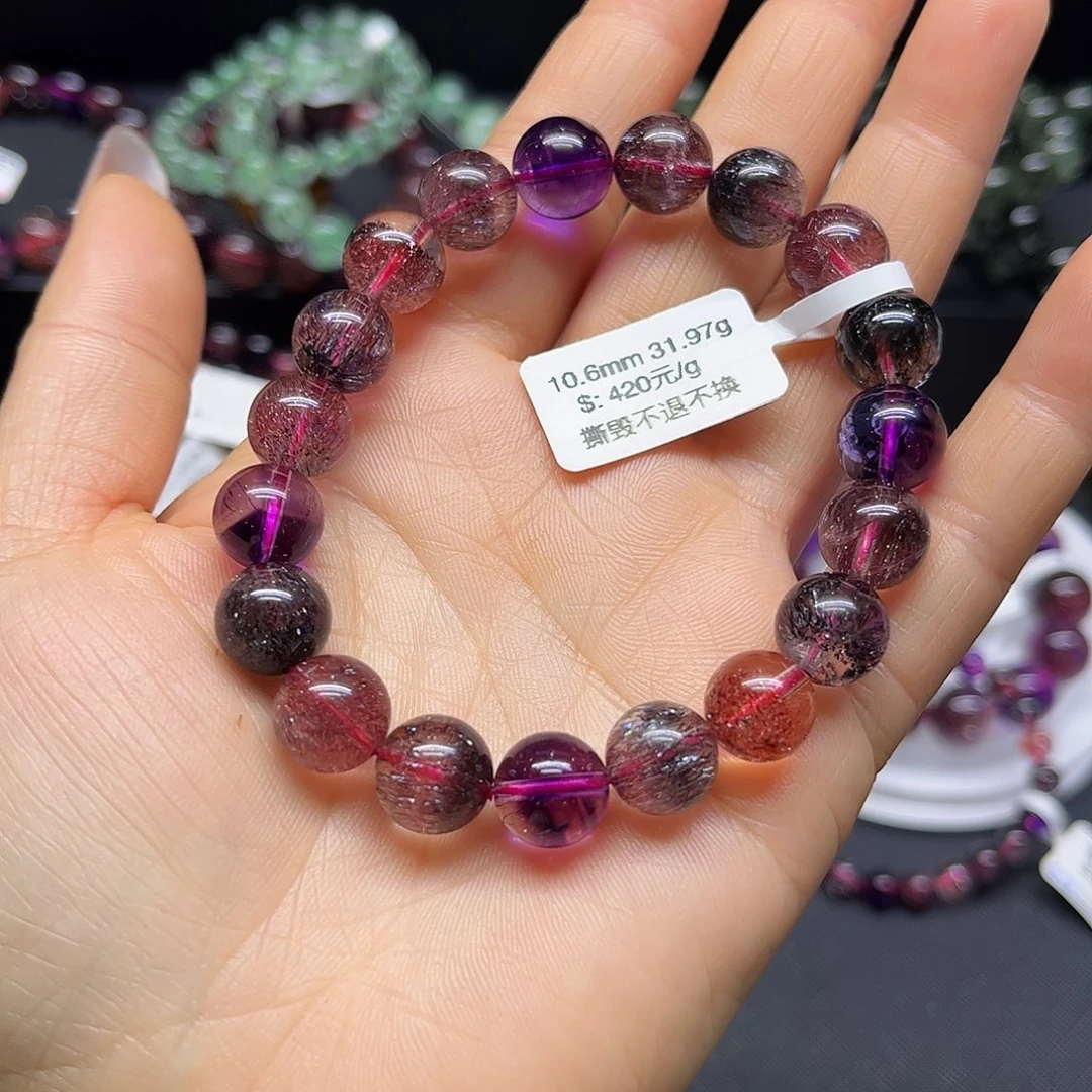 水晶手链未镶嵌天然水晶