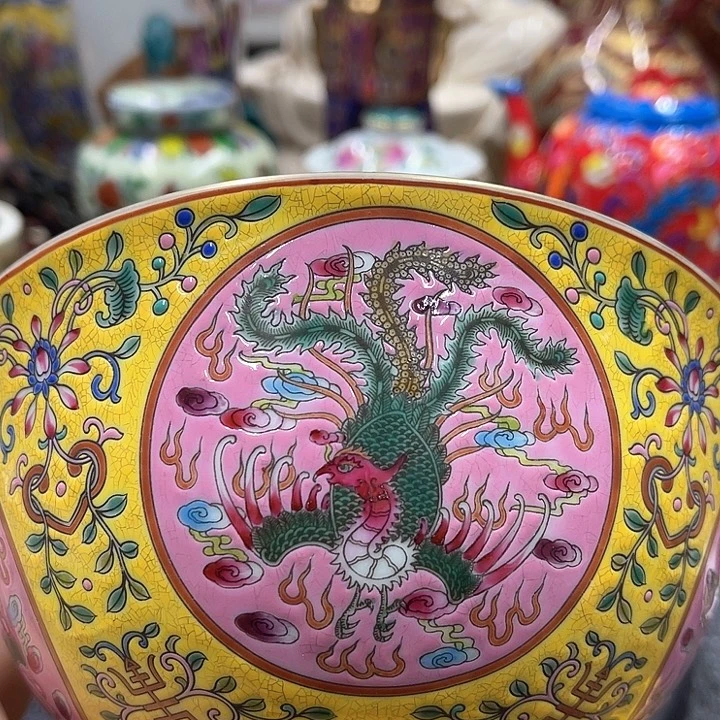 瓷片摆件家居设计风格