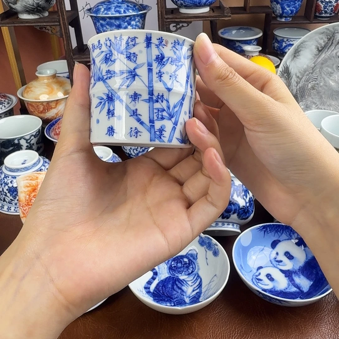 景德镇陶瓷手绘作品