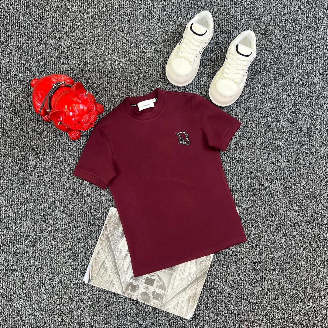 EXTREME SPACE秋冬潮品时尚秋冬轻奢高端潮流百搭莫代尔短袖D007