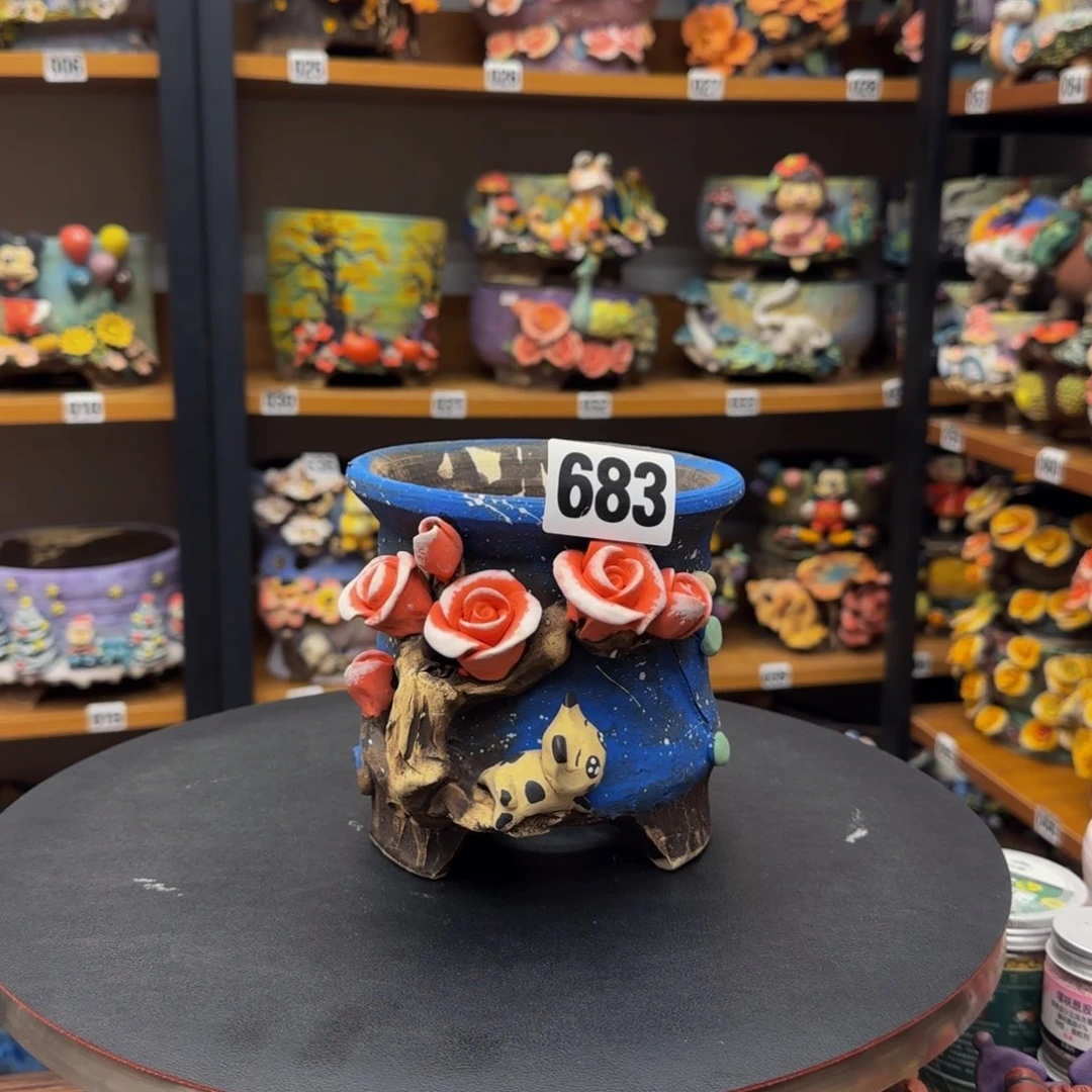 【闪购商品】粗陶手捏