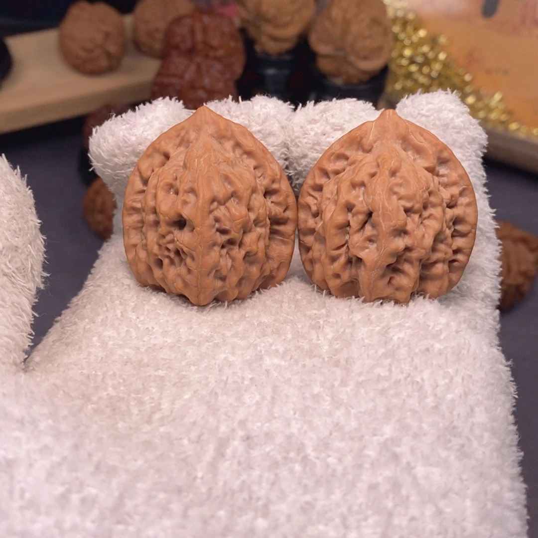 把件文玩核桃走色快速系列36尺挂月峰佛肚F361