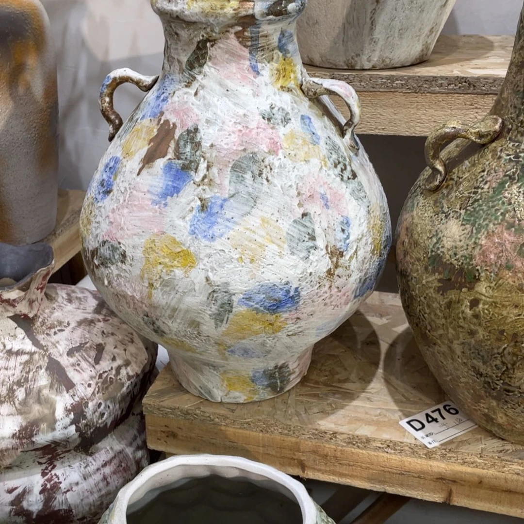 白泥花瓶景德镇陶瓷高度