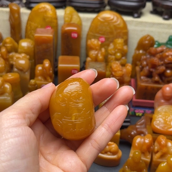 大***海印石寿山石题材：工艺品