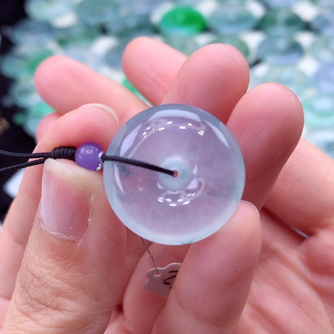 颈饰未镶嵌翡翠编号80-尺寸21.5/8