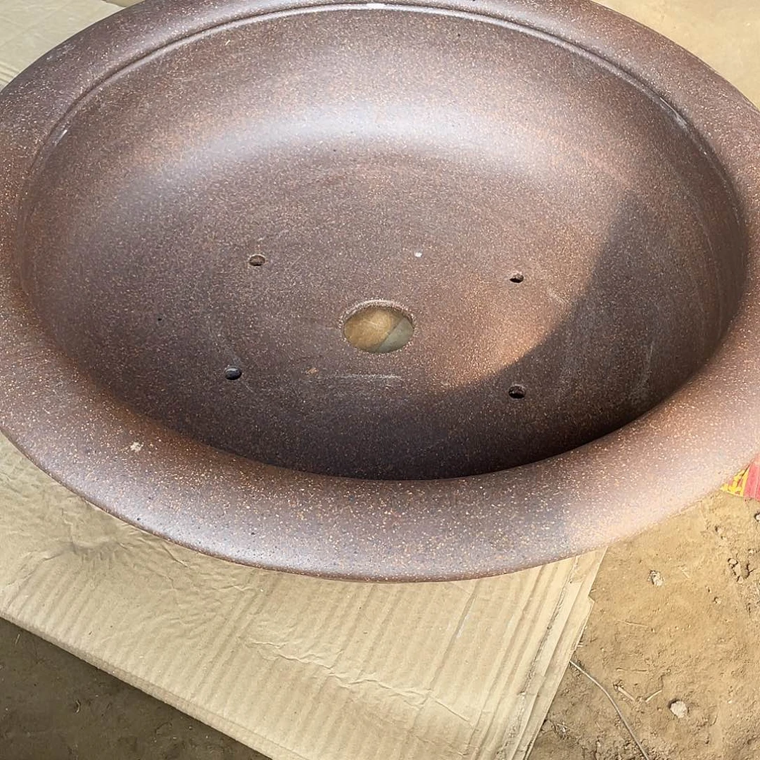 艺***活微瑕处理柴烧紫砂一只