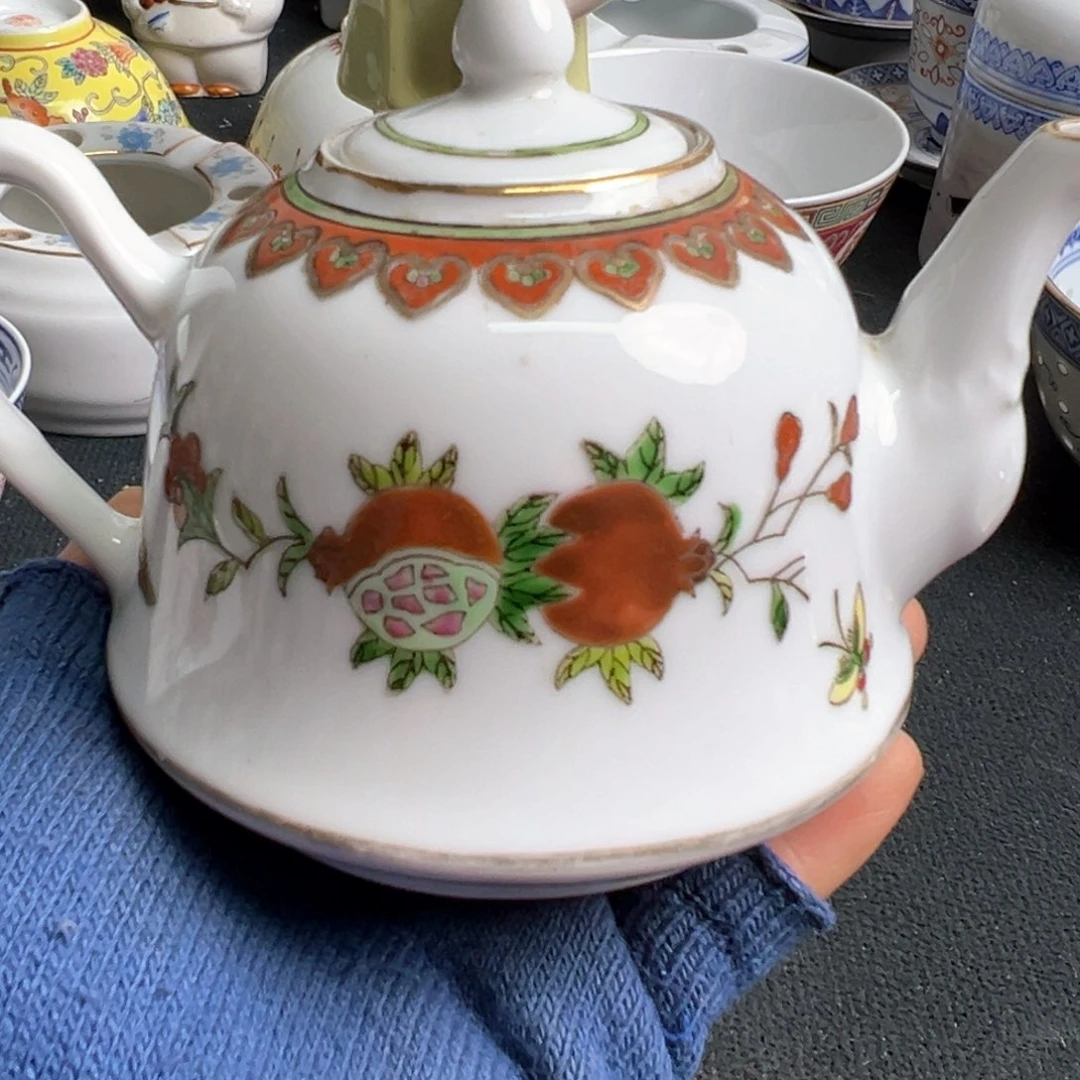 壶强*?景德镇陶瓷景彩